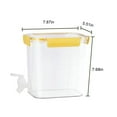 VOTRUDI Drink Dispenser,1 Gallon Beverage Dispenser Clearance,Fridge