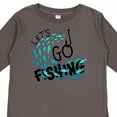 thumbnail image 4 of Inktastic Let's Go Fishing Boys or Girls Long Sleeve Toddler T-Shirt, 4 of 5
