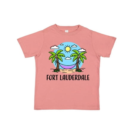 

Inktastic Summer Vacation in Fort Lauderdale Gift Toddler Boy or Toddler Girl T-Shirt