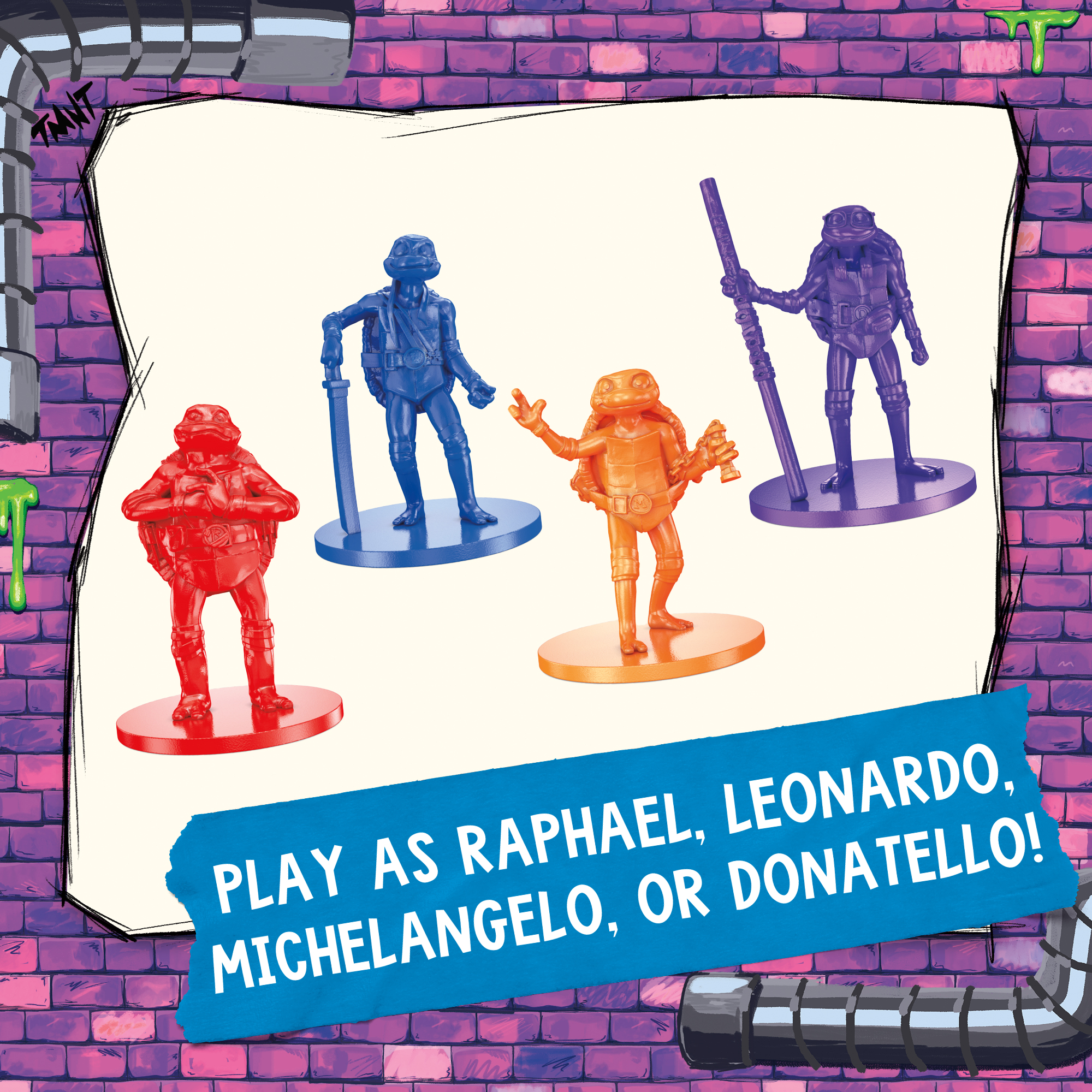 Monopoly Teenage Mutant Ninja Turtles: Mutant Mayhem Edition photo 3