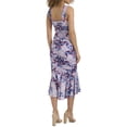 thumbnail image 2 of Siena womens  Printed Mesh Midi Dress, 2, 2 of 3