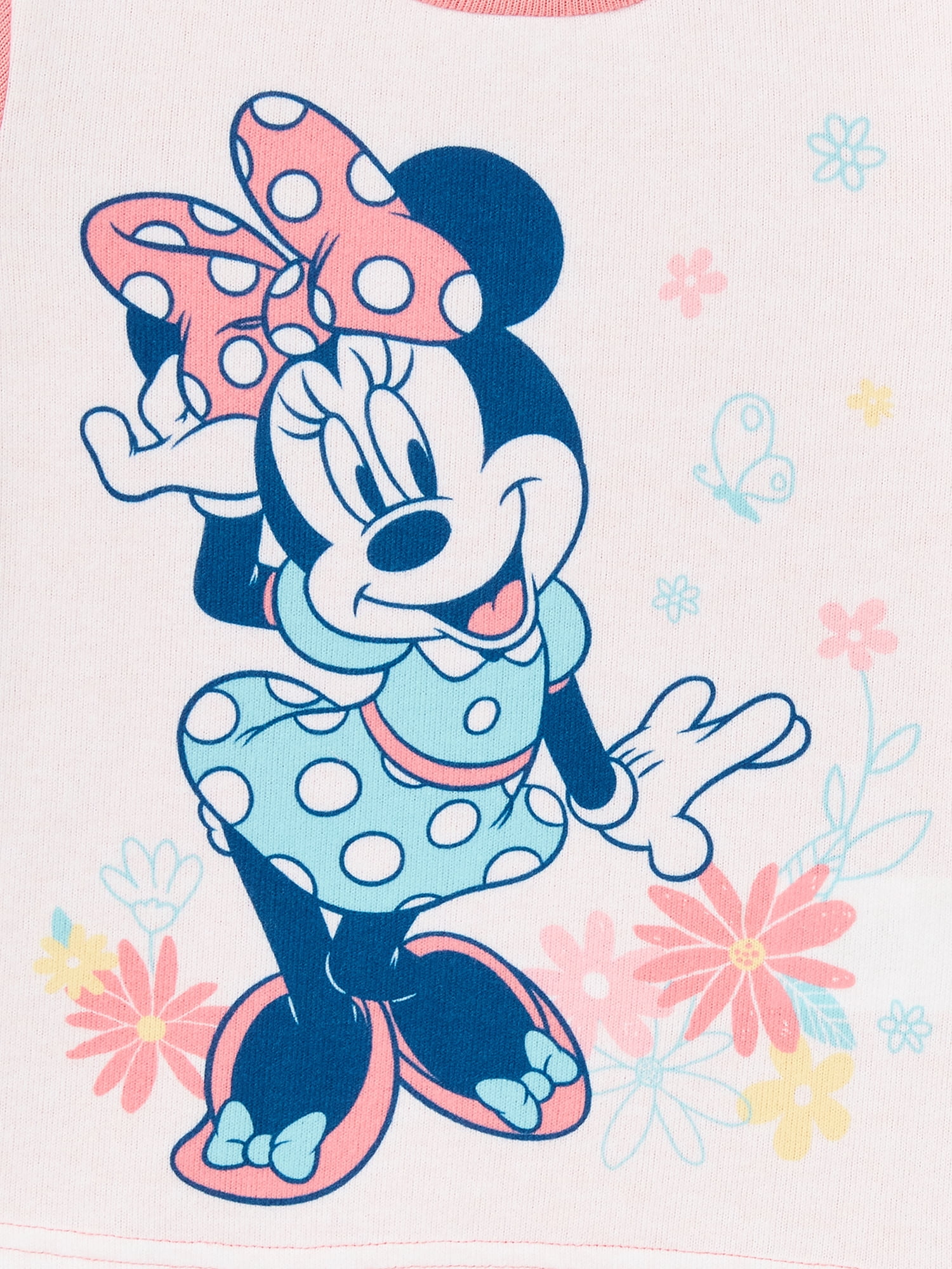 Minnie Mouse Baby and Toddler Girl T-Shirt and Pant Pajama Set, 2-Piece, Sizes 12M-4T