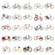 thumbnail image 4 of Paquete de pegatinas Guka Anime Graffiti Nostalgic Bicicleta 50 unidades, 4 of 5