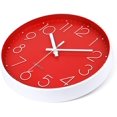 thumbnail image 6 of 12 Inch Wall Clock Non-Ticking Silent Battery Operated Round Wall Clock Modern Elegant Simple Style Clock for Home Bedroom Living Room Kitchen Office, 6 of 15