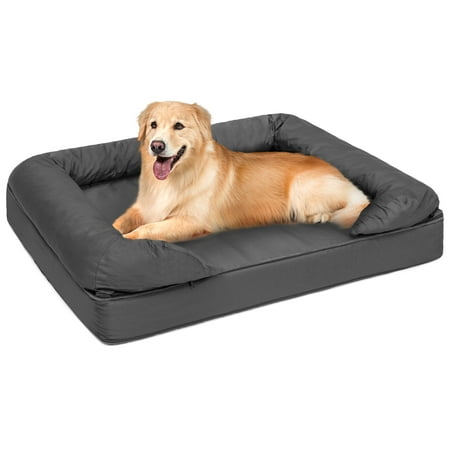 Best Choice Products Orthopedic Memory Foam Pet Sofa Bed, Large, (Best Cat Beds 2019)