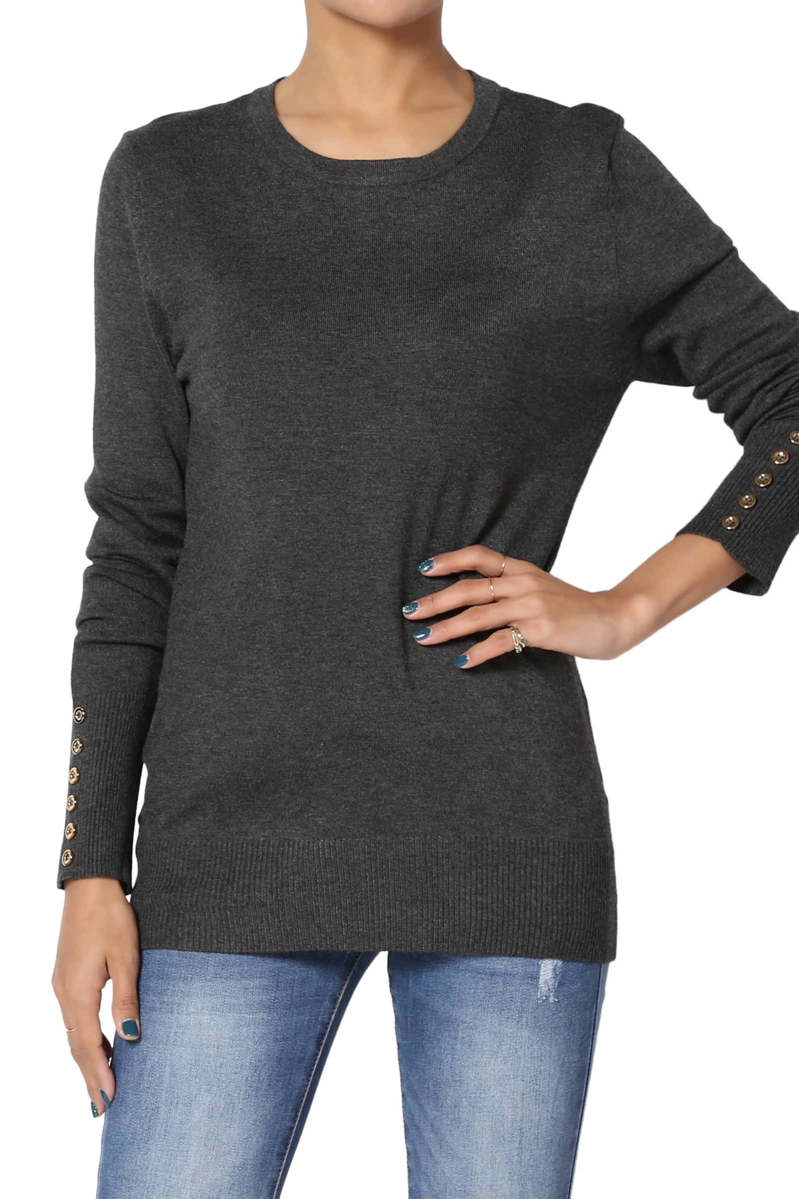 crew neck sweater walmart