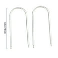 thumbnail image 4 of Wisewang 2 Pcs Radio Removal Tool Release Accessories Extraction Keys CD Remover silver 1Set, 4 of 6