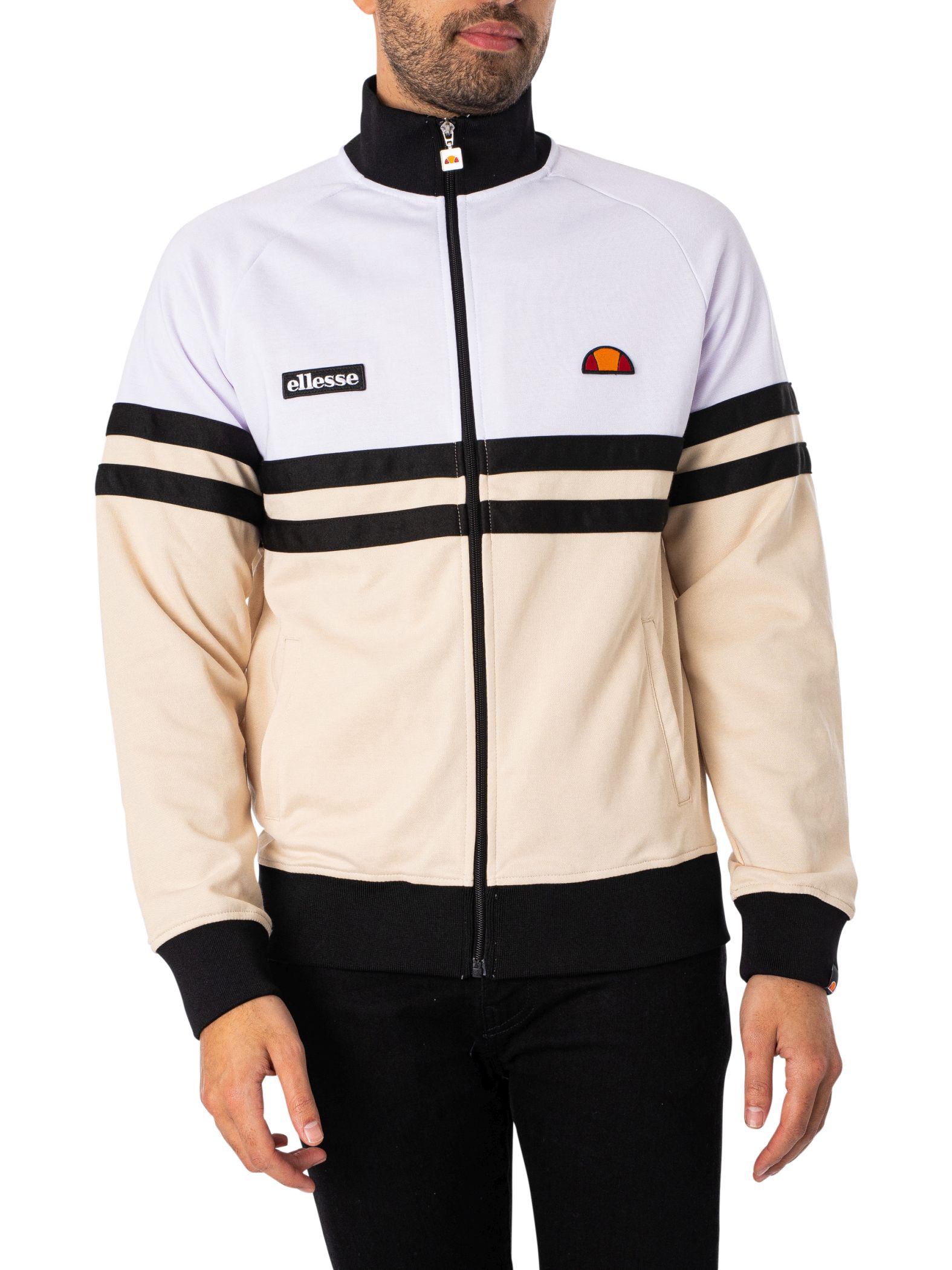 Ellesse Rimini Track Jacket, White - Walmart.com