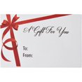 thumbnail image 1 of 100 Mini Christmas Card Gift Envelopes Holiday Card Gift Holder Enclosure Red Bow Design Size 2 11/16" X 3 11/16" for Place Cards, Gift Cards, Notes, Money and Flower Arrangement Cards Party Favor - -, 1 of 3