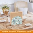thumbnail image 5 of Towers Trees Houses Napkin Holder for Table Clear Napkin Stand Paper Holder Acrylic Organizer Dispenser Napkins for Dinner Kitchen Restaurant Room, 5 of 8