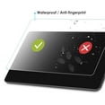 thumbnail image 4 of 2 Pack Screen Protector Compatible with Samsung Galaxy Tab A9+ 11 Inch, Tempered Glass Film Replacement for Galaxy Tab A9+ 11 Inch【Anti Scratch 】【Anti Bubble】【High Definition】, 4 of 5