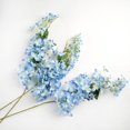 thumbnail image 2 of Efavormart 4 Pack 41" Tall Blue Silk Hanging Hydrangea Stems Artificial Flowers For Wedding Floral Arrangements, 2 of 8