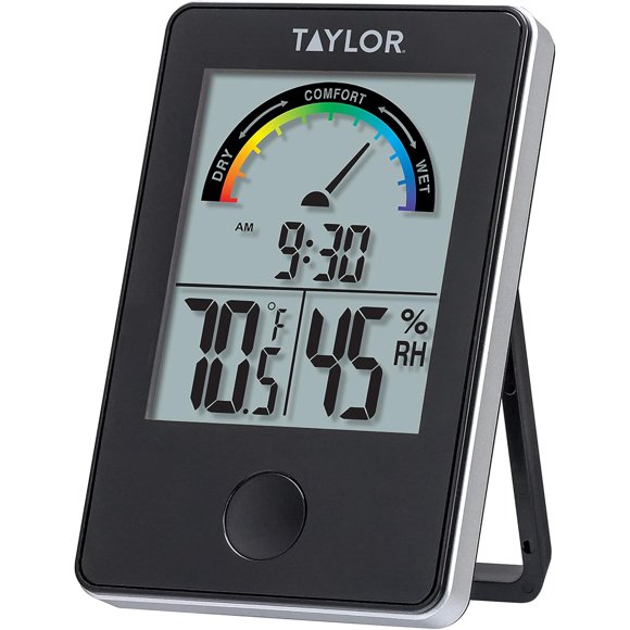 Taylor Precision Products 1732 Taylor Digital Indoor Comfort Level Thermometer and Hygrometer