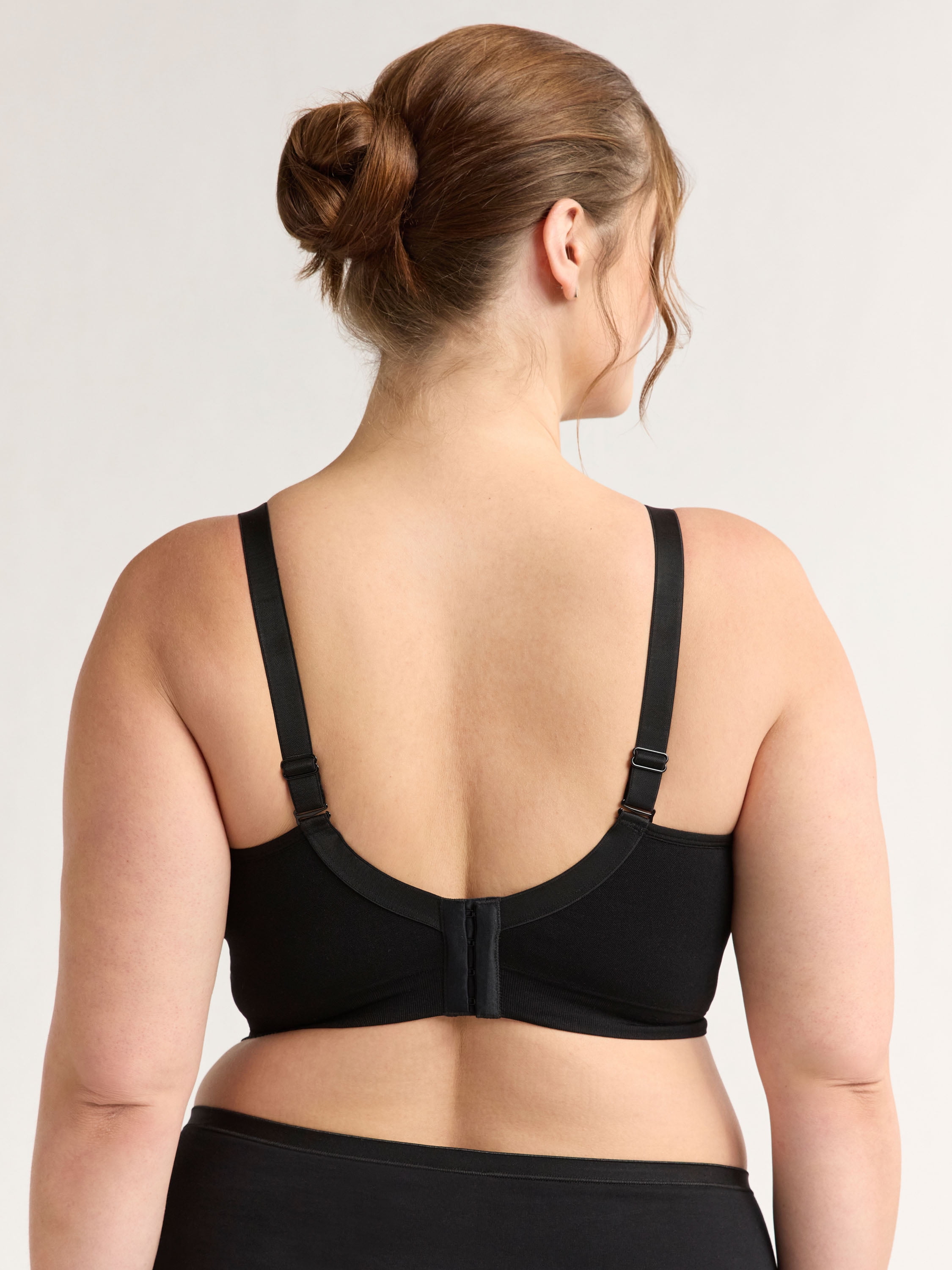 Joyspun Women's & Women's Plus Seamless Scoop Bralette, Sizes 1X-4X