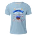 thumbnail image 5 of Tops para hombre, blusas y camisas de cuello redondo y manga corta para hombre, tops casuales de cuello redondo y manga corta con estampados especiales para hombre., 5 of 5
