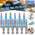 thumbnail image 3 of 12Pcs 1/4' Hex Shank Magnetic Anti-slip Phillips Screwdriver Drill Bit Tool Set, 3 of 5