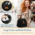 thumbnail image 2 of ComfiTime Lunch Bag - Insulated Lunch Box for Women, 8L or 14 Cans Large Capacity Cooler Bag for Adults & Teen, Cute Aesthetic Lunch Tote for Work, School, Extra Zippered Pocket for Wallet & Phone, 2 of 12