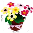 thumbnail image 4 of Kids DIY Flower Pot Children Pot Handmade Plant Gift Craft Outdoor Handmade Education Toy Tool, B, 4 of 8