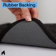 thumbnail image 5 of GORILLA GRIP Ultra Absorbent Grippy Doormat for Muddy Dog Paws, Machine Washable Soakstopper Rugs Cleaner Floors, Bed Mat for Dirty Dogs, Indoor Entrance Door Rug Pet Bed Mats 24x17 Black, 5 of 10