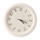 thumbnail image 5 of Reloj de pared colgante rústico silencioso decorativo reloj pequeño reloj redondo reloj de tiempo Blanco, 5 of 9