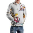 thumbnail image 6 of Calvin And Hobbes Sweatshirts Casual Pullover Hoodie Jacket Unisex Hooded Activewear 3D Printed Long Sleeve Sweater with Pocket 3XL, 6 of 8