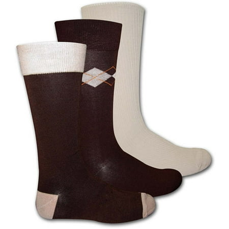MUK LUKS - Men's Crew Sock 3-Pack