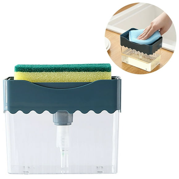 Coofit Dish Soap Dispenser Non-slip Dishwashing Liquid Dispenser Kitchen Soap Dispenser