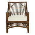 thumbnail image 6 of OSP Home Furnishings Maui Chair with Cream Cushion and Brown Washed Rattan Frame, 6 of 7