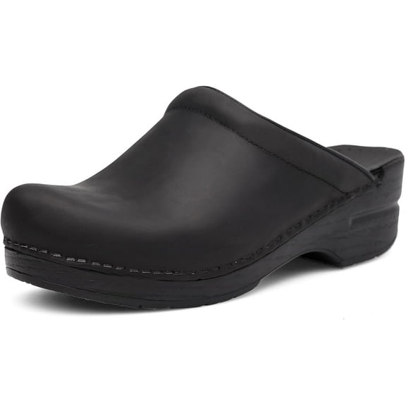 Dansko Women's Sonja Mule, Black Oiled, 37