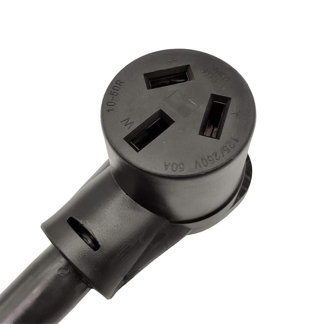 Parkworld 61438A RV to Dryer Adapter Cord RV Plug NEMA 14-50P to 10-50R Dryer Female, 50A, 250V (6FT)