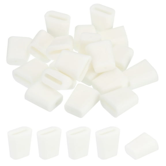 REGALWOVEN Kitchen Sink Rack Feet, Rack Bottom Protective Replacement Feet White