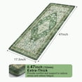 thumbnail image 2 of Anti Fatigue Mats for Kitchen Floor, Comfort Non Slip Kitchen Floor Mats Cushioned Standing Desk Mat for Office, Laundry, Sink, 17\u201dx47\u201d Green Waterproof Kitchen Rugs, 2 of 6