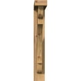 thumbnail image 2 of Ekena Millwork 3 1/2"W x 20"D x 24"H Olympic Block Smooth Bracket w/ Offset Brace, Western Red Cedar, 2 of 25