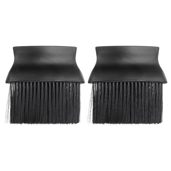 Uxcell 2pcs Auto Interior Dust Brush Car Cleaning Brush Duster Soft Bristles Car Detailing Brushes for Auto Dashboard Air Conditioner Vents Leather, Black