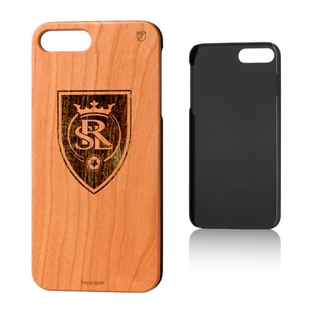 Cherry Real Wood - Real Salt Lake Cherry Wood iPhone 7 Plus / iPhone 8 Plus Case MLS