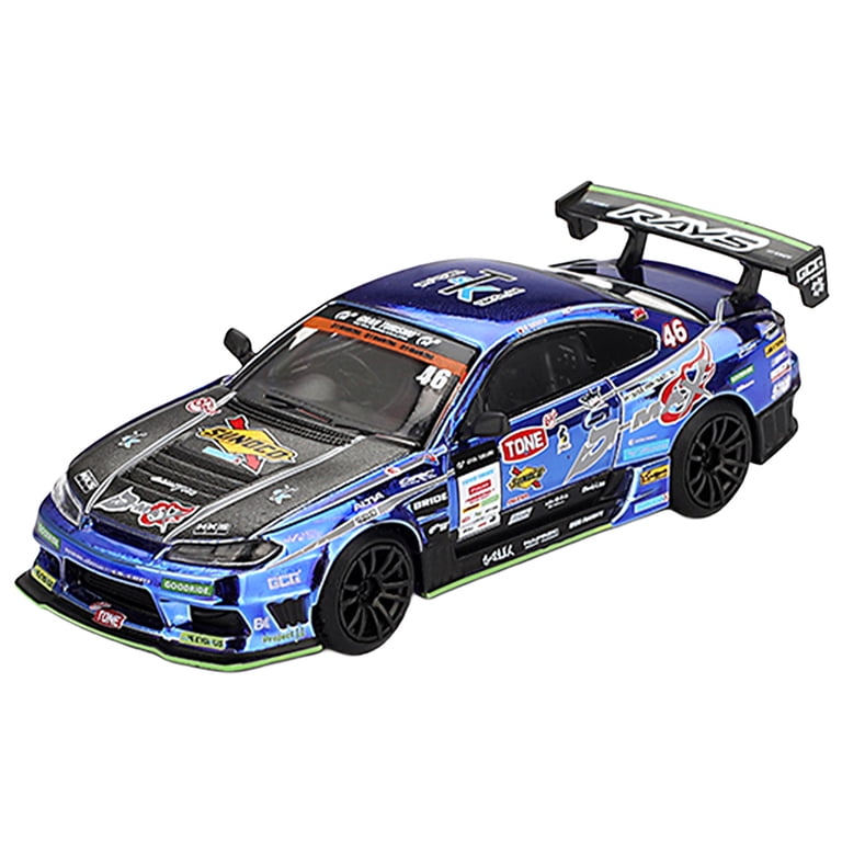 1/64日産シルビアS15 D1 GP2023#46D-MAX RACING新品 Nissan Silvia (S15) D-MAX RHD #46 