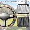 thumbnail image 4 of Jeiento Aztec Tribal Golf Cart Steering Wheel Covers Ethnic Geometric Golf Cart Steering Wheel Cover for Women Men Elastic Golf Cart Accessories Decor, 4 of 7