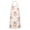 Pomeranian Dogs With, variant on Dogs with Wine and Glasses Apron-Garden Aprons for Women with Pockets-Cotton Linen Waterproof Kitchen Cooking Gardening Aprons Adjustable for Kitchen,Cooking,BBQ and Salon 33x27 Inch