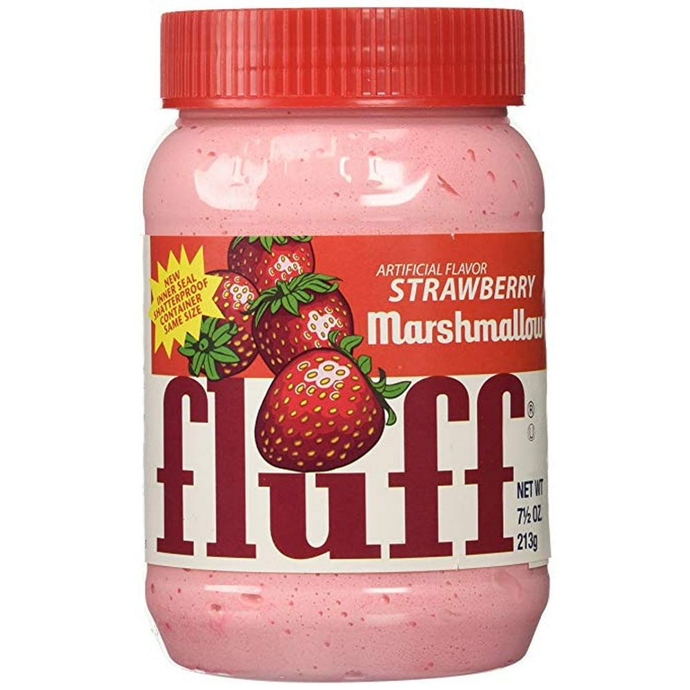 Marshmallow Fluff Strawberry Flavor 7.5 oz