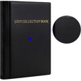 thumbnail image 4 of GHSDFBB Coin Collection Album 20 Pages 480 Pocket Leather Coin Collection Books, Coin Collection Holder for Pence Coin Pocket Albums-Black, 4 of 7