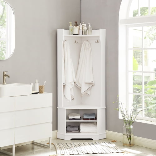 3In1 Entryway Corner Hall Tree with Bench,Narrow Entryway Bench with