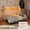 Natural, variant on Twin XL Expandable Bed Frame with LED Light, Pink Canopy Bed, Twin XL Platform Bed, Pull Out Bed, Tent Bed, House Bed with Storage Shelf, Solid Wood, Natural
