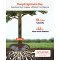 thumbnail image 3 of VEVOR Tree Watering Ring 4 Packs 10 Gallons Slow Release Self-Watering Tree Bag, 3 of 9