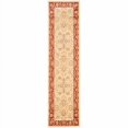 thumbnail image 2 of Traditional Rug - Heirloom -Creme/Red-Color:Creme/Red,Design:Traditional,Shape:Runner,Size:2'3" x 8', 2 of 3