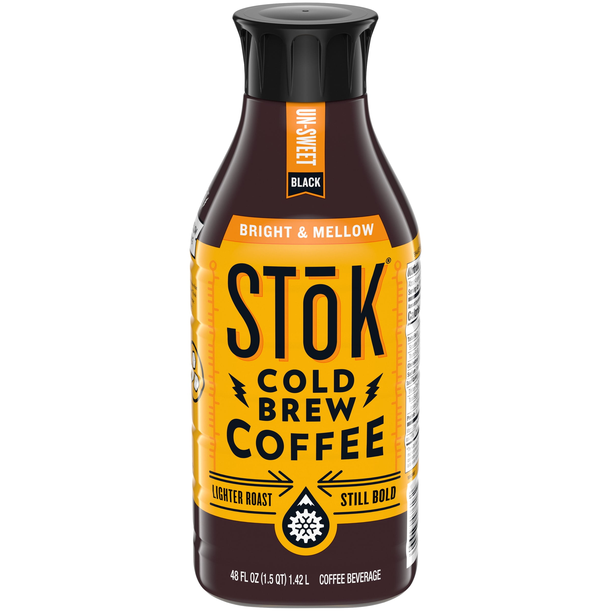 SToK Bright & Mellow ColdBrew Coffee, 48 oz.