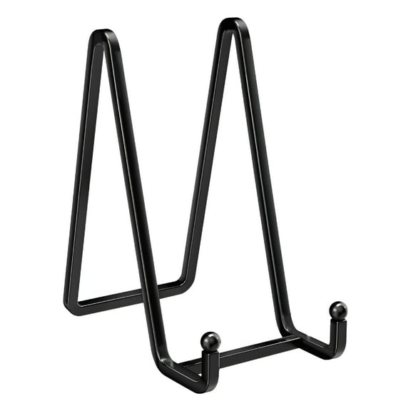 XIBUFE Metal Square Picture Frame Easel Stands,Plate Stands for Display,Picture Stand,Easel Stand,Small Easels for Display,Picture Frame Stand for Wall for Plates,Photos,Decor