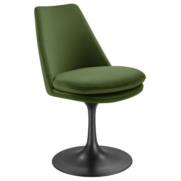 Side Dining Chair, Green, Velvet, Metal, Bar Pub Cafe Bistro Dining Kitchen Hospitality Restaurant, Modern Contemporary, HB37295