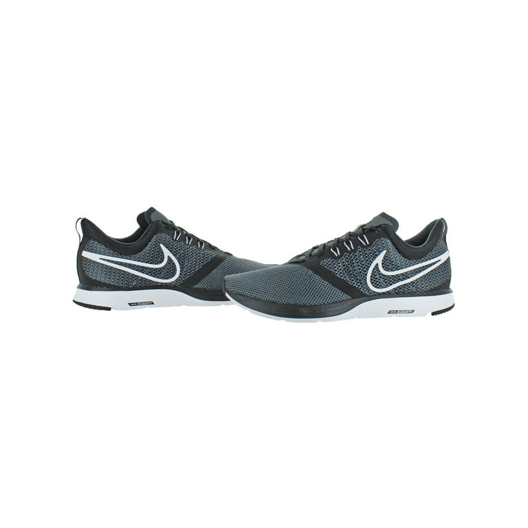 Personas mayores gritar Adelante Nike Men's Zoom Strike Dark Grey / White - Stealth Black Ankle-High Mesh  Running Shoe 8M - Walmart.com