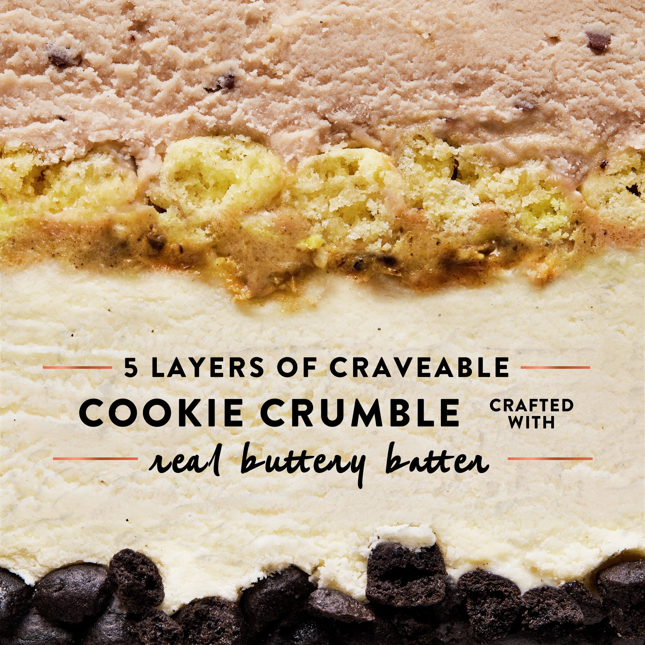 Talenti Gelato Layers Bakery Collection Chocolate Cookie Batter Frozen Desserts, 11 oz