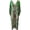 Green, variant on Women's Long Kaftan Maxi Tunic Caftan Gown Top Night Dress One Size